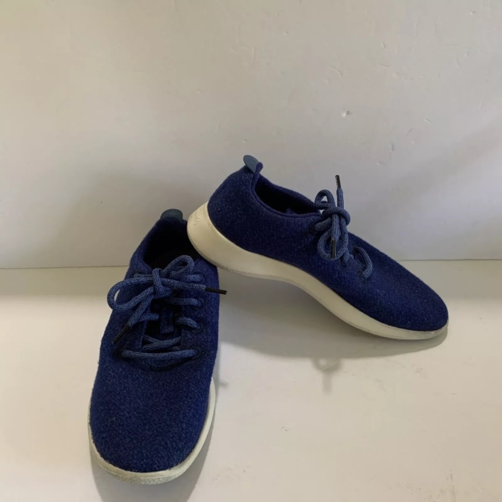 Allbirds Blue Wool Runners Sam’s Club 8 Lace Up Athletic Training Sneakers shoes